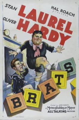 Brats poster stan laurel oliver hardy